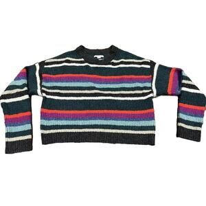 American Eagle Outfitters Striped Crew Neck Sweater